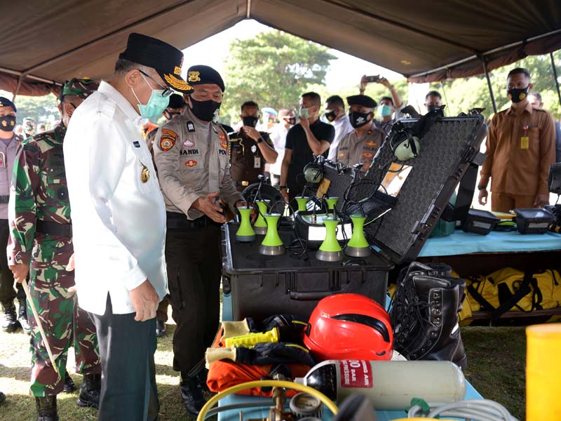 Apel Gabungan Kesiapan Penanganan Bencana Alam