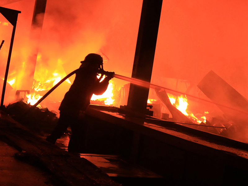 Kebakaran Pasar Loak Kraton Pasuruan