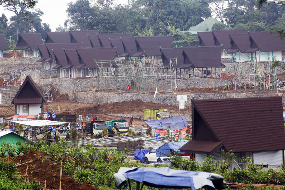 Pembangunan Rest Area di Puncak Bogor 