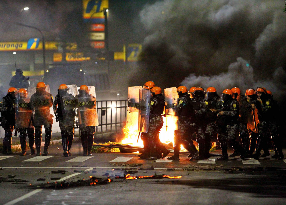 Aksi Protes Kekerasan Berlanjut di Brasil