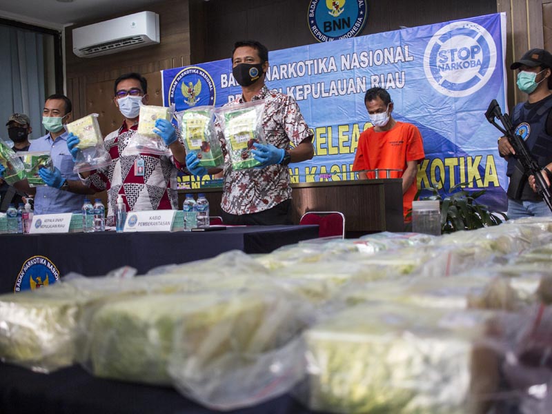 Penyelundupan 33 KG Sabu Dari Malaysia