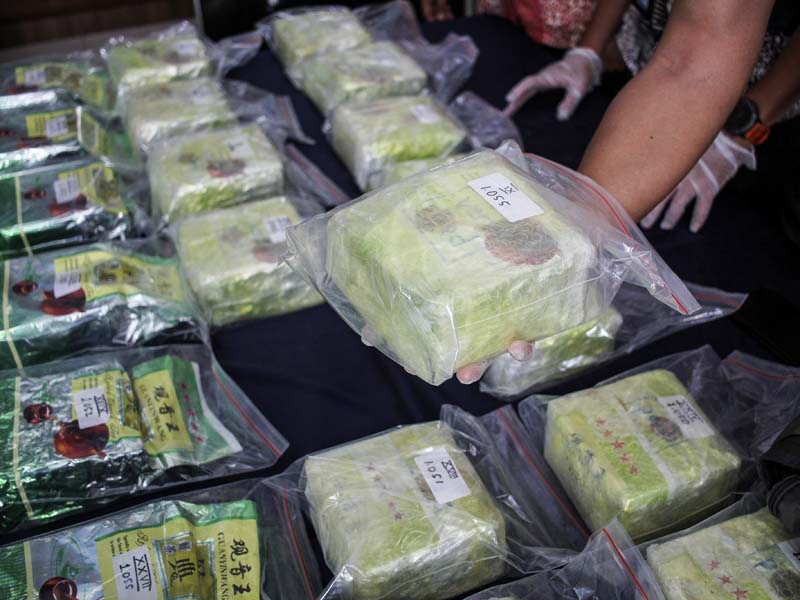 Penyelundupan 33 KG Sabu Dari Malaysia