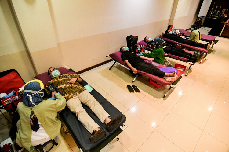 Donor Darah di HUT ke-20 Metro TV