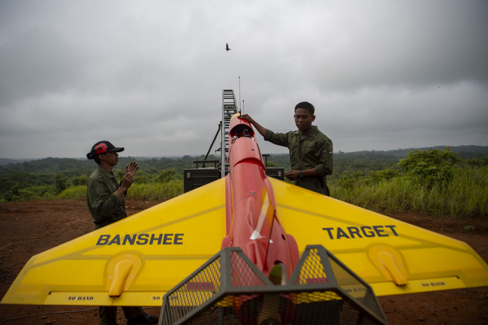 Pengoperasian Drone Banshee Whirlwind 