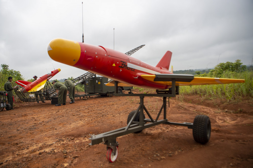 Pengoperasian Drone Banshee Whirlwind 