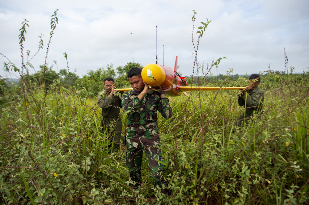 Pengoperasian Drone Banshee Whirlwind 