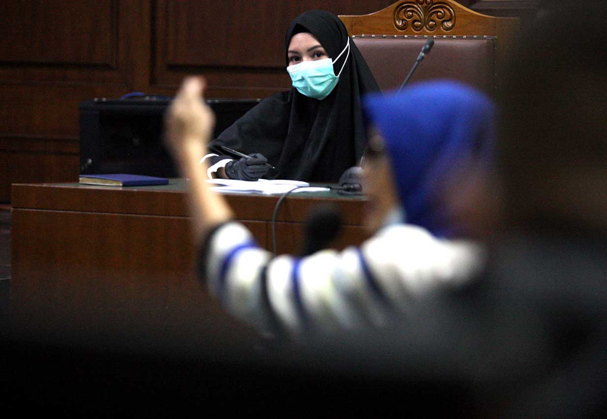 Sidang Lanjutan Pinangki Sirna Malasari