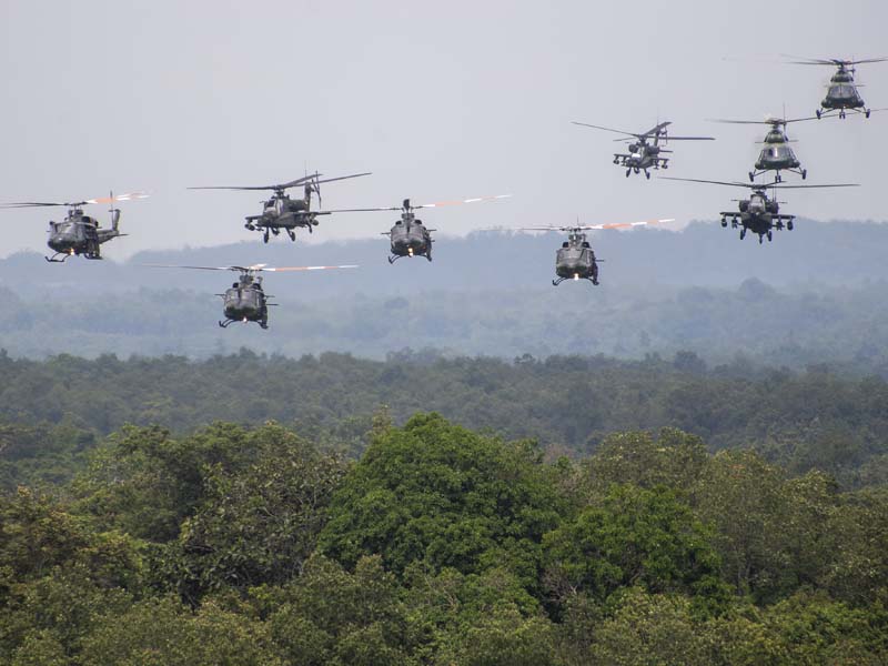 Puncak Latihan Antar Kecabangan TNI AD