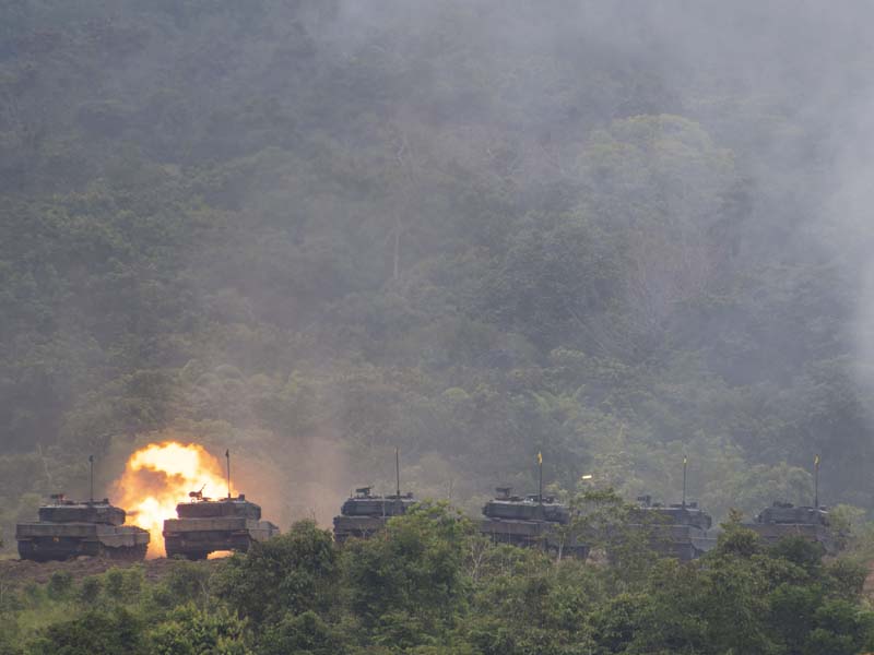 Puncak Latihan Antar Kecabangan TNI AD