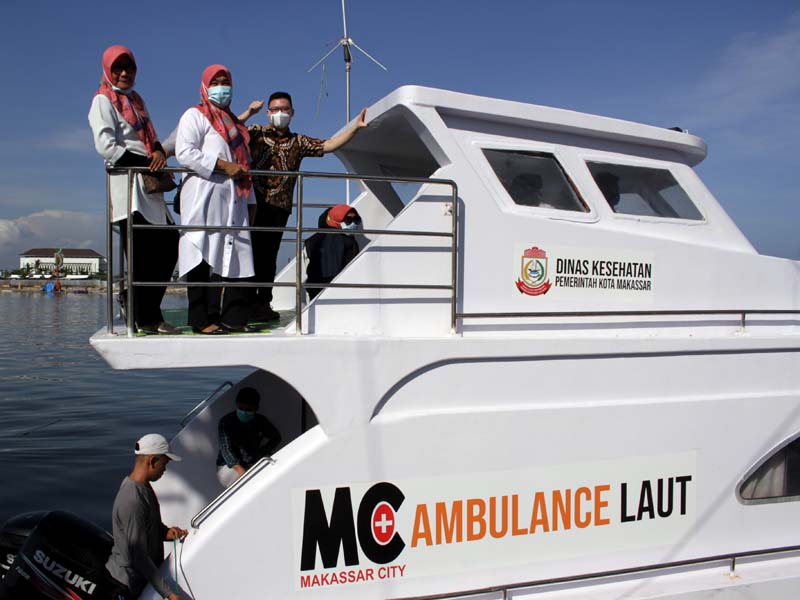 Pemberangkatan Tim Medis Ke Pulau Kecil