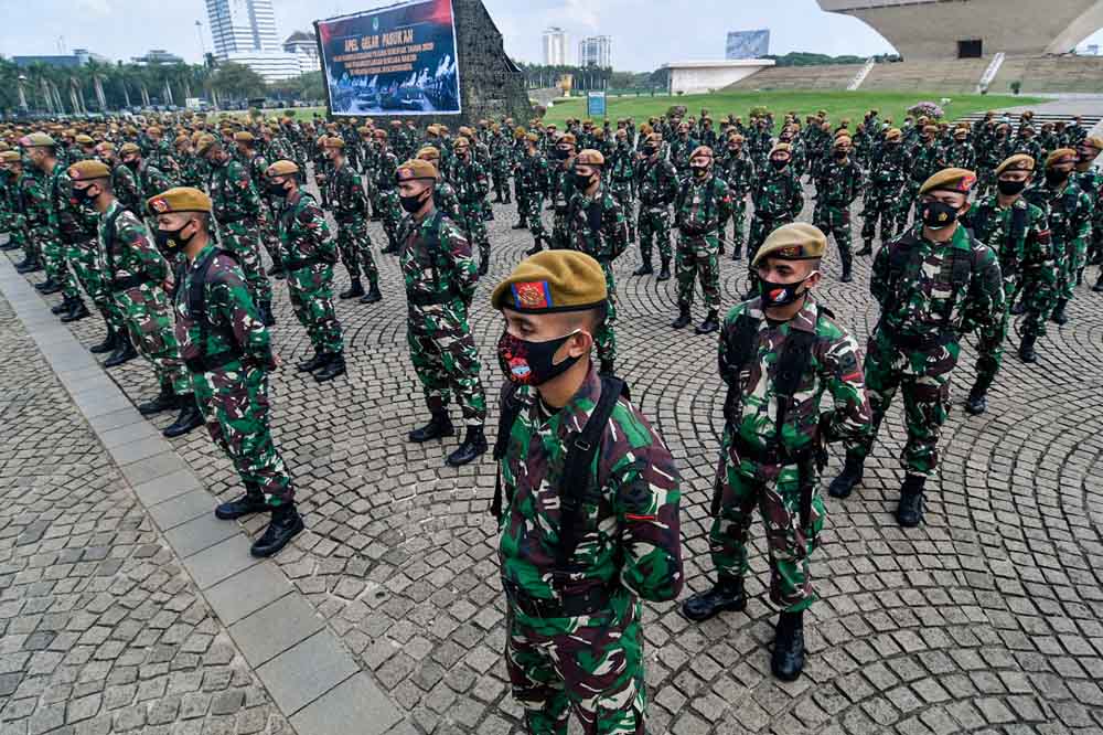 Apel  Pasukan Pengamanan Pilkada Serentak dan Penanganan Banjir