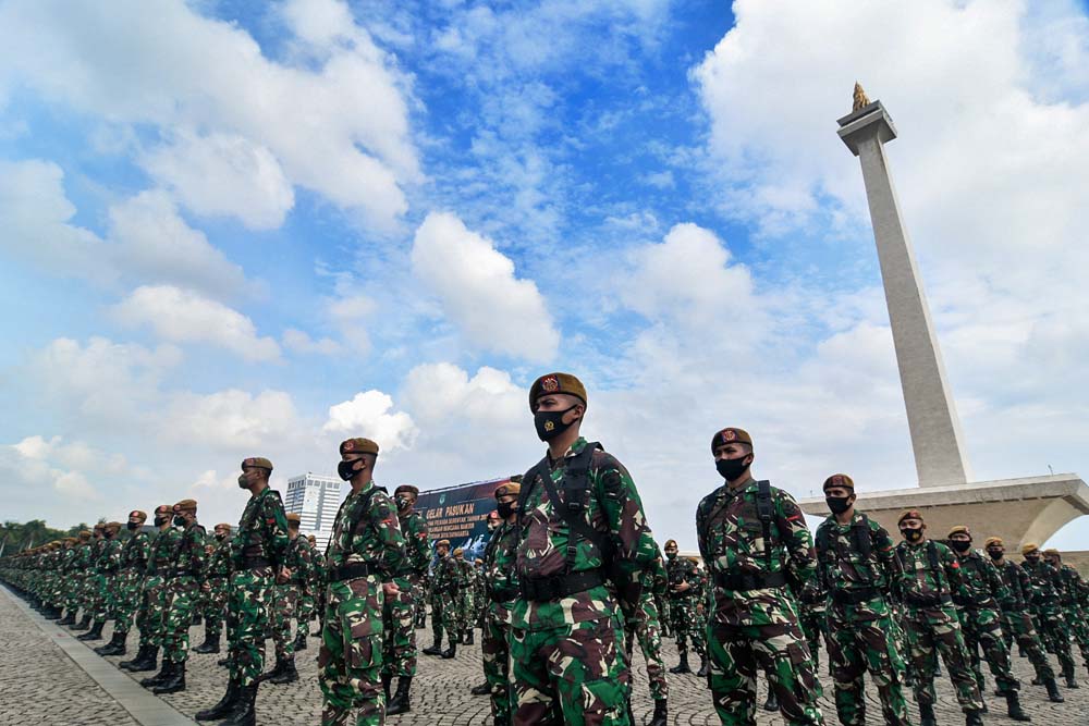 Apel  Pasukan Pengamanan Pilkada Serentak dan Penanganan Banjir