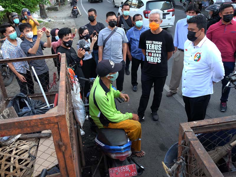 Bobby Nasution Kunjungi Kota Tua Medan