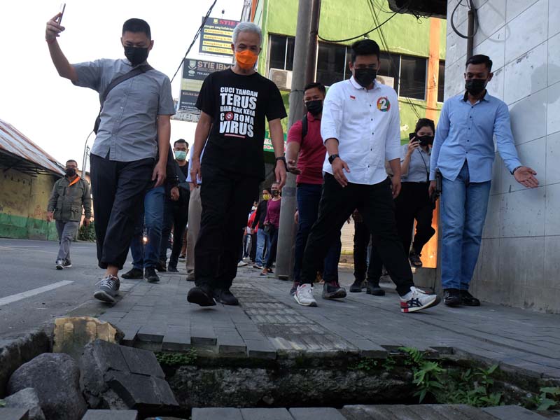 Bobby Nasution Kunjungi Kota Tua Medan