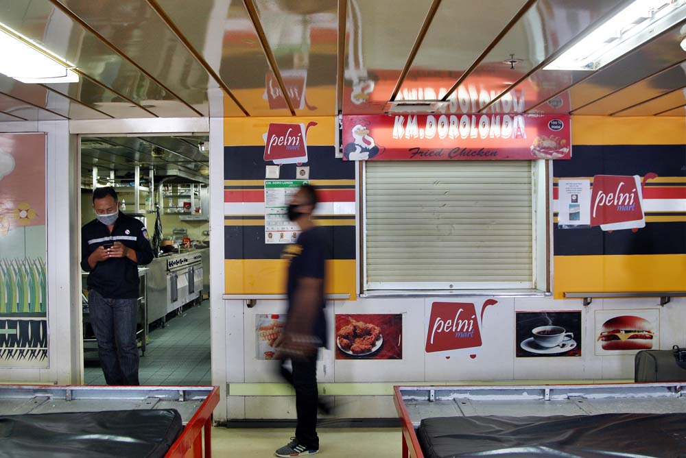 Adaptasi Kebiasaan Baru Layanan di Kapal PT Pelni