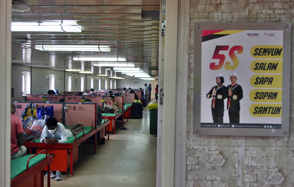 Adaptasi Kebiasaan Baru Layanan di Kapal PT Pelni