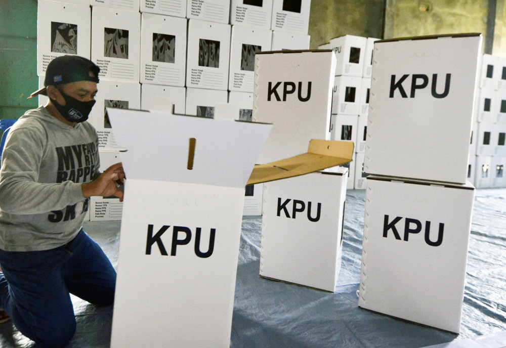 1.700 Kotak Suara Untuk Pilkada Bandar Lampung 