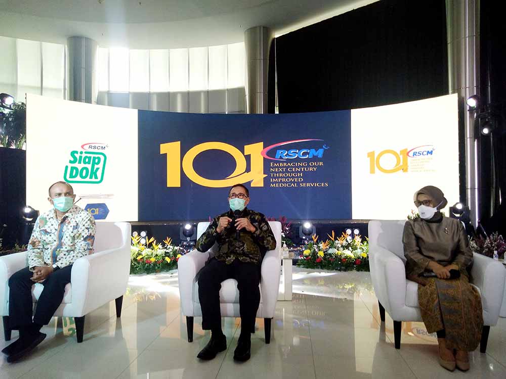  Peluncuran Layanan Telekonsultasi SIAP DOK RSCM