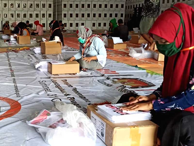 Sortir dan Pelipatan Surat Suara Pilkada