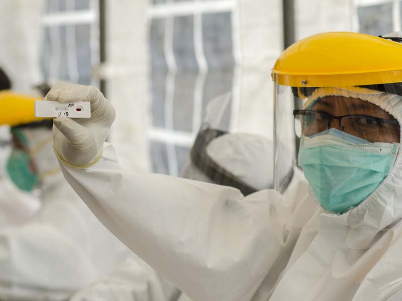 Tes Cepat Covid-19 Untuk Petugas KPPS