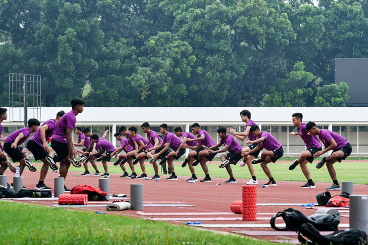 Pemusatan Latihan Timnas U-19 di Senayan 