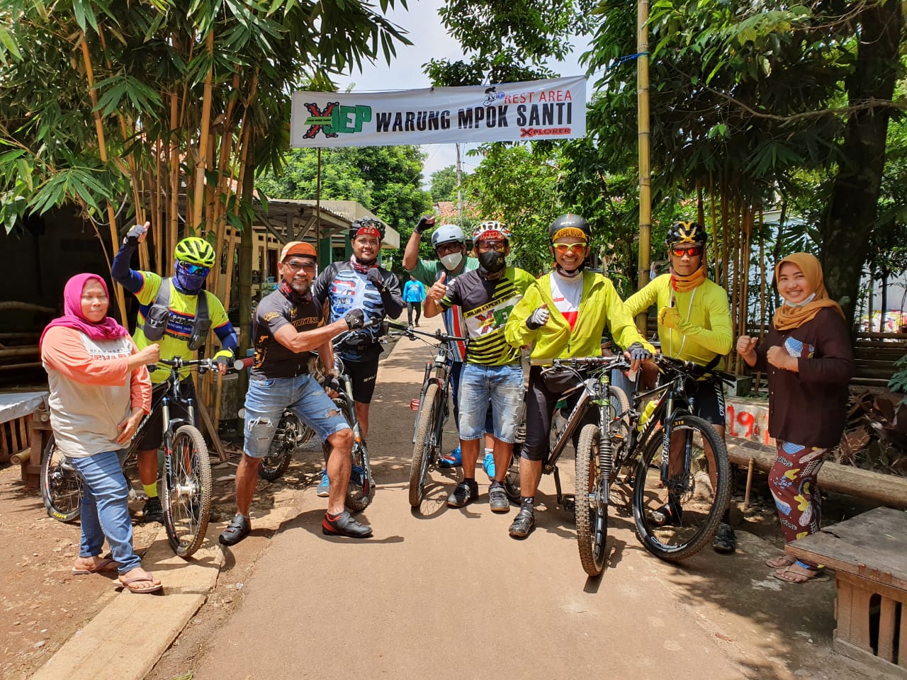 Gowes Menantang Jalur Sepeda Sektor 9 Bintaro-Parigi 