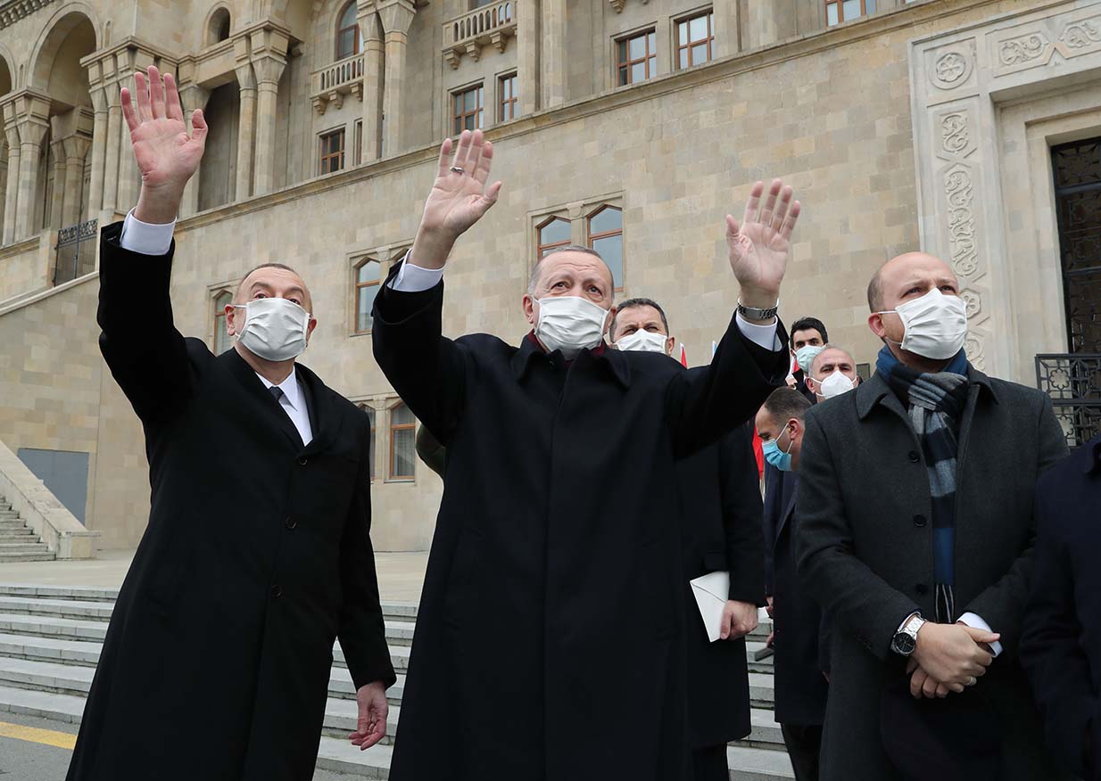 Erdogan Hadiri Parade Militer Kemenangan Azerbaijan