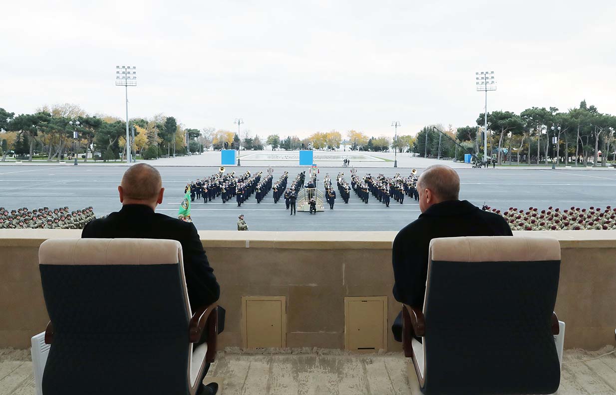 Erdogan Hadiri Parade Militer Kemenangan Azerbaijan
