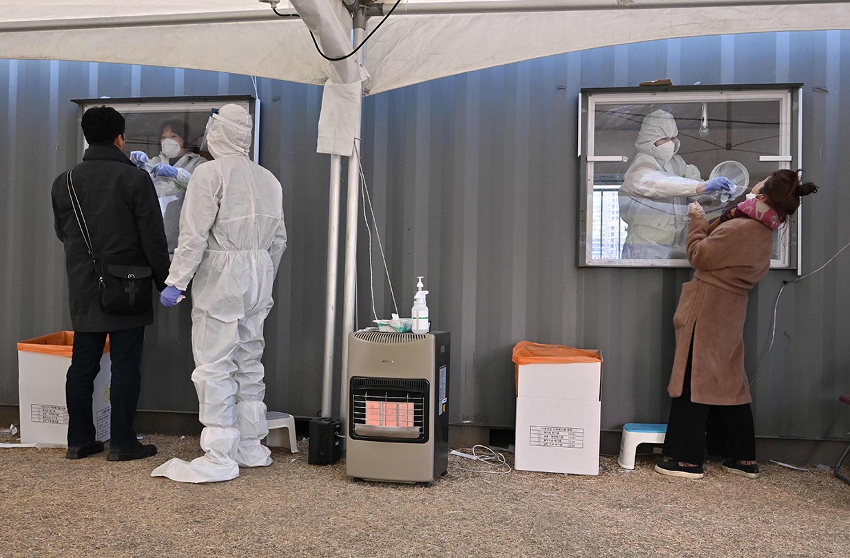 Infeksi Harian Covid-19 di Korsel Capai 1.078 kasus