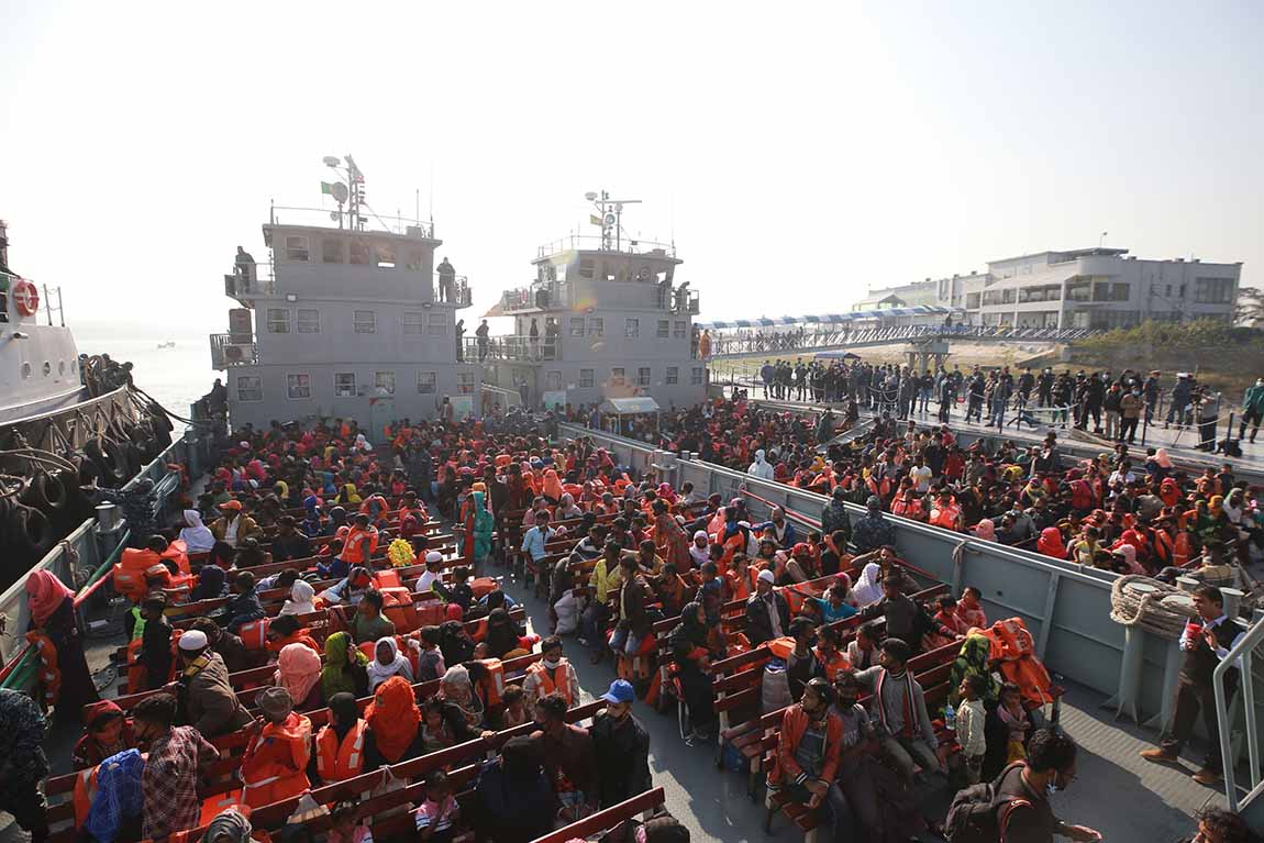 Relokasi Pengungsi Rohingya 