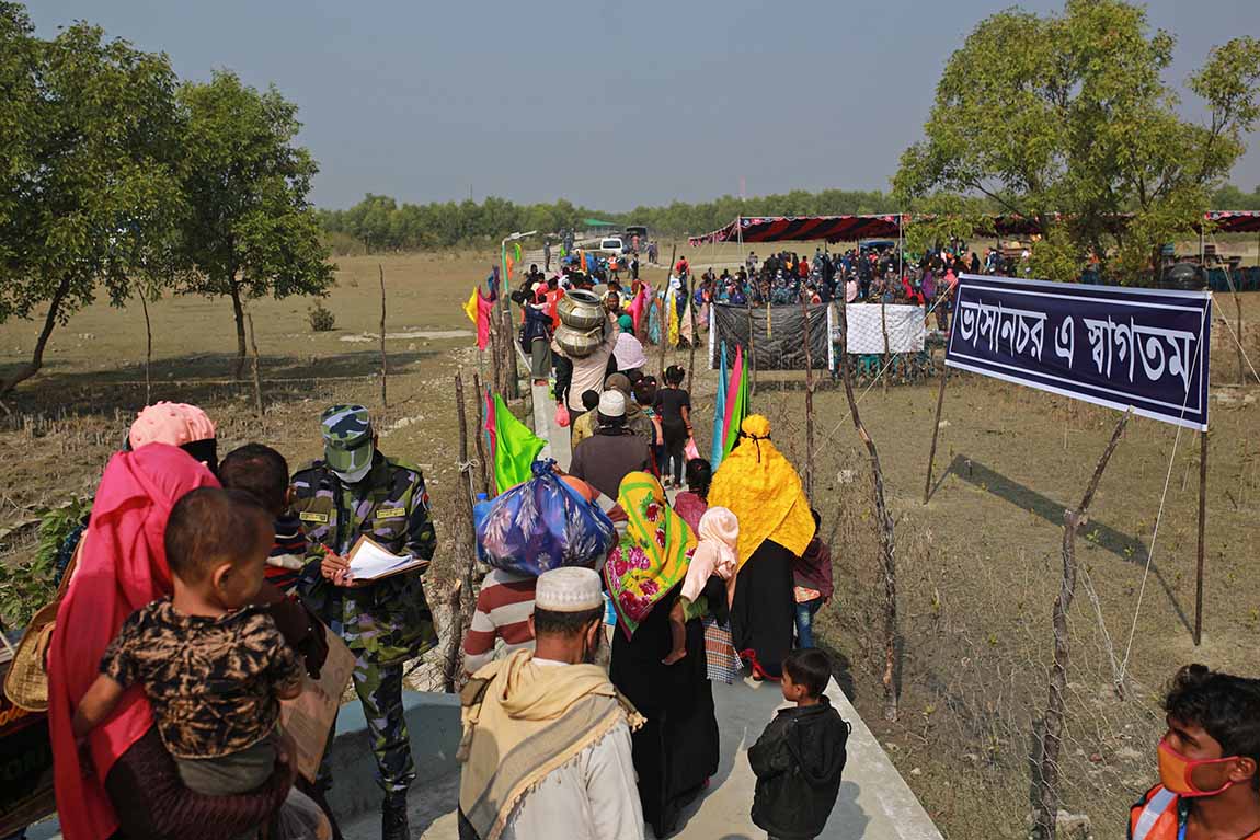 Relokasi Pengungsi Rohingya 