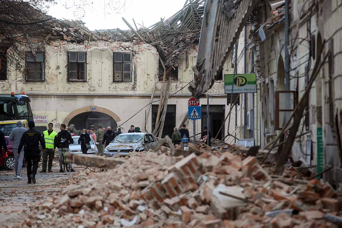 Gempa Magnitudo 6,4 Guncang Kroasia