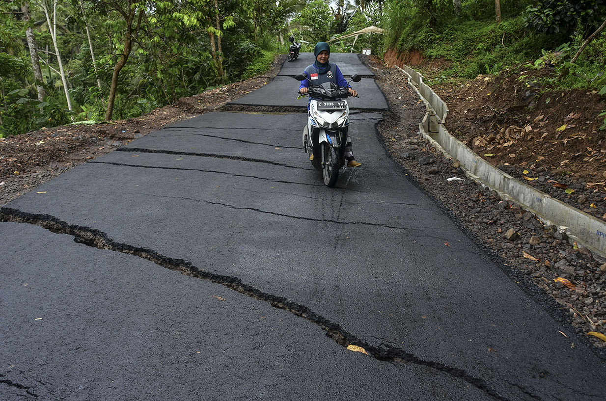 Pergerakan Tanah di Ciamis