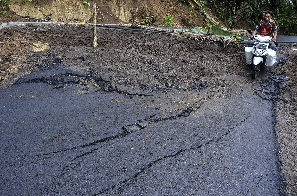 Pergerakan Tanah di Ciamis