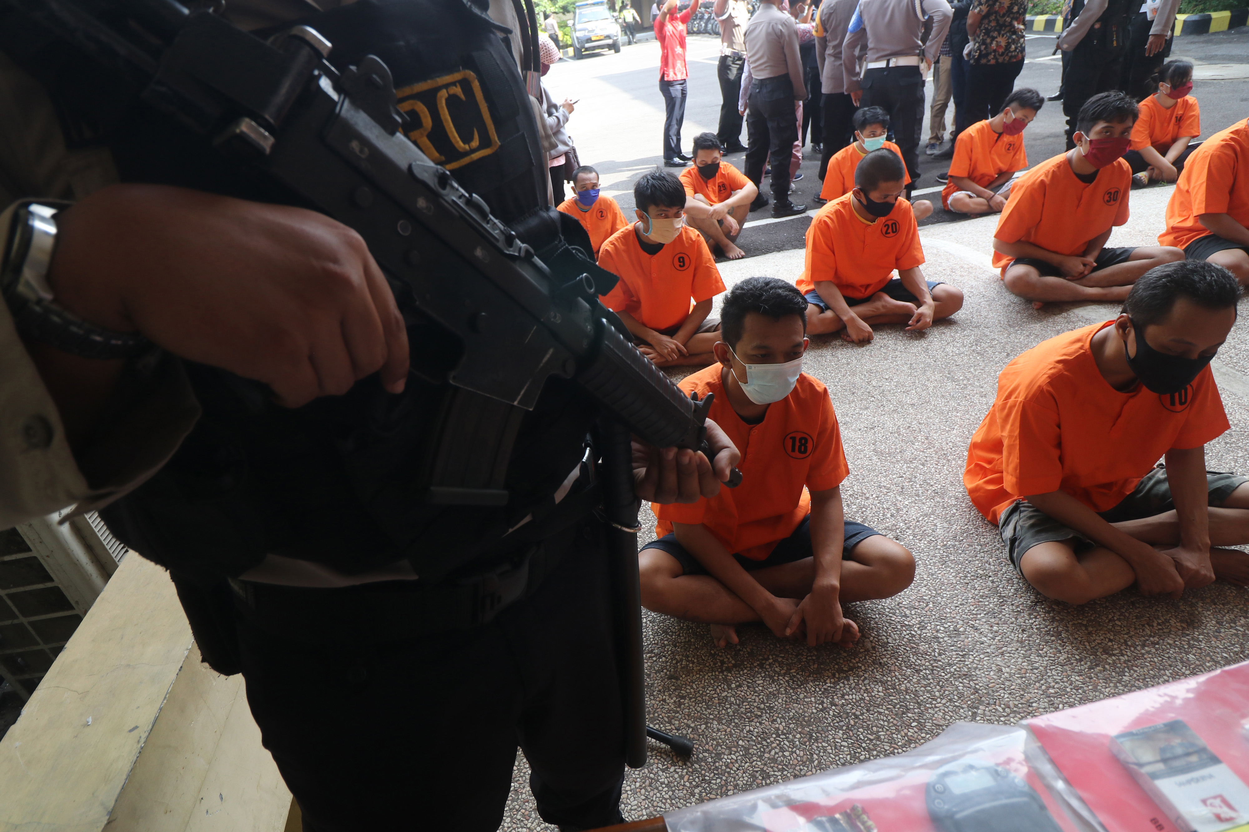 Polresta Kediri  Ungkap Kasus Peredaran Narkoba