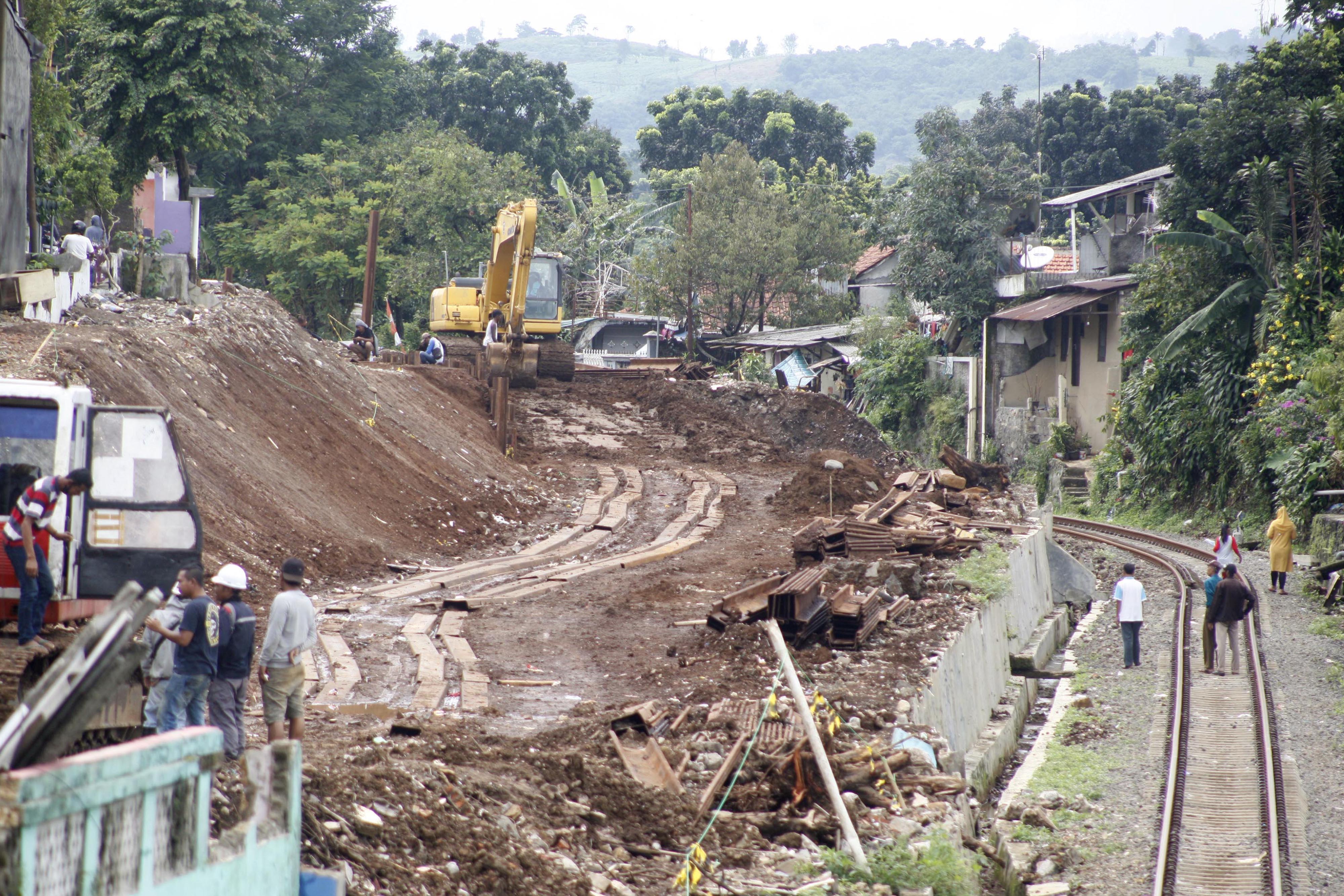 Pembangunan Jalur Ganda Bogor-Sukabumi