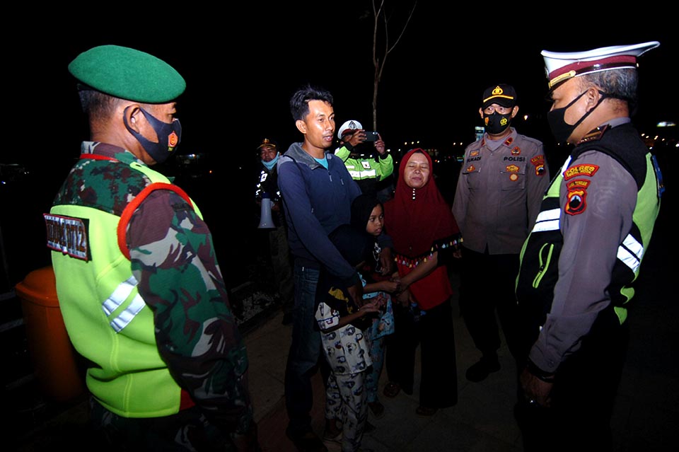 Operasi Yustisi di Tegal