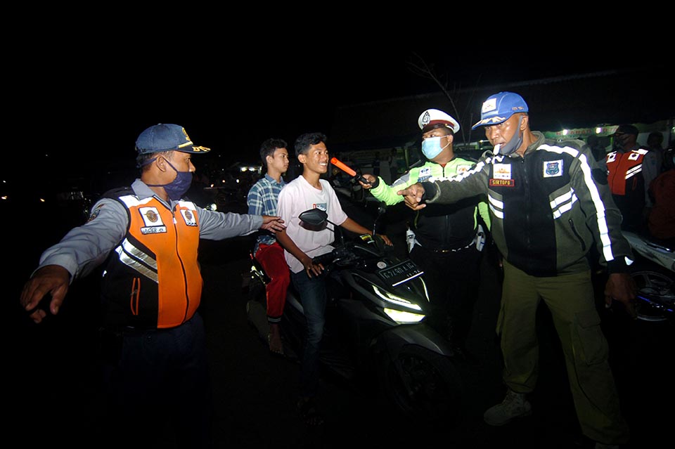 Operasi Yustisi di Tegal