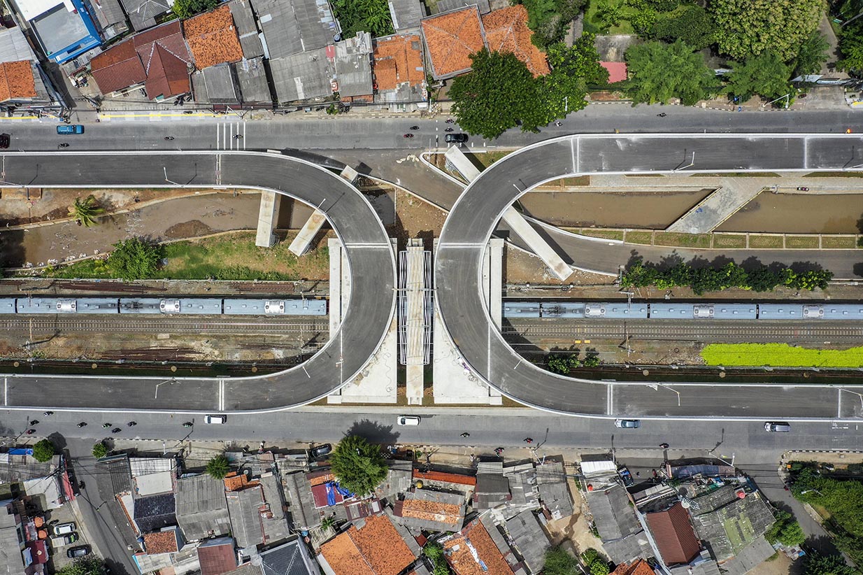 Tahap Akhir Pembangunan Jalan Layang Tapal Kuda