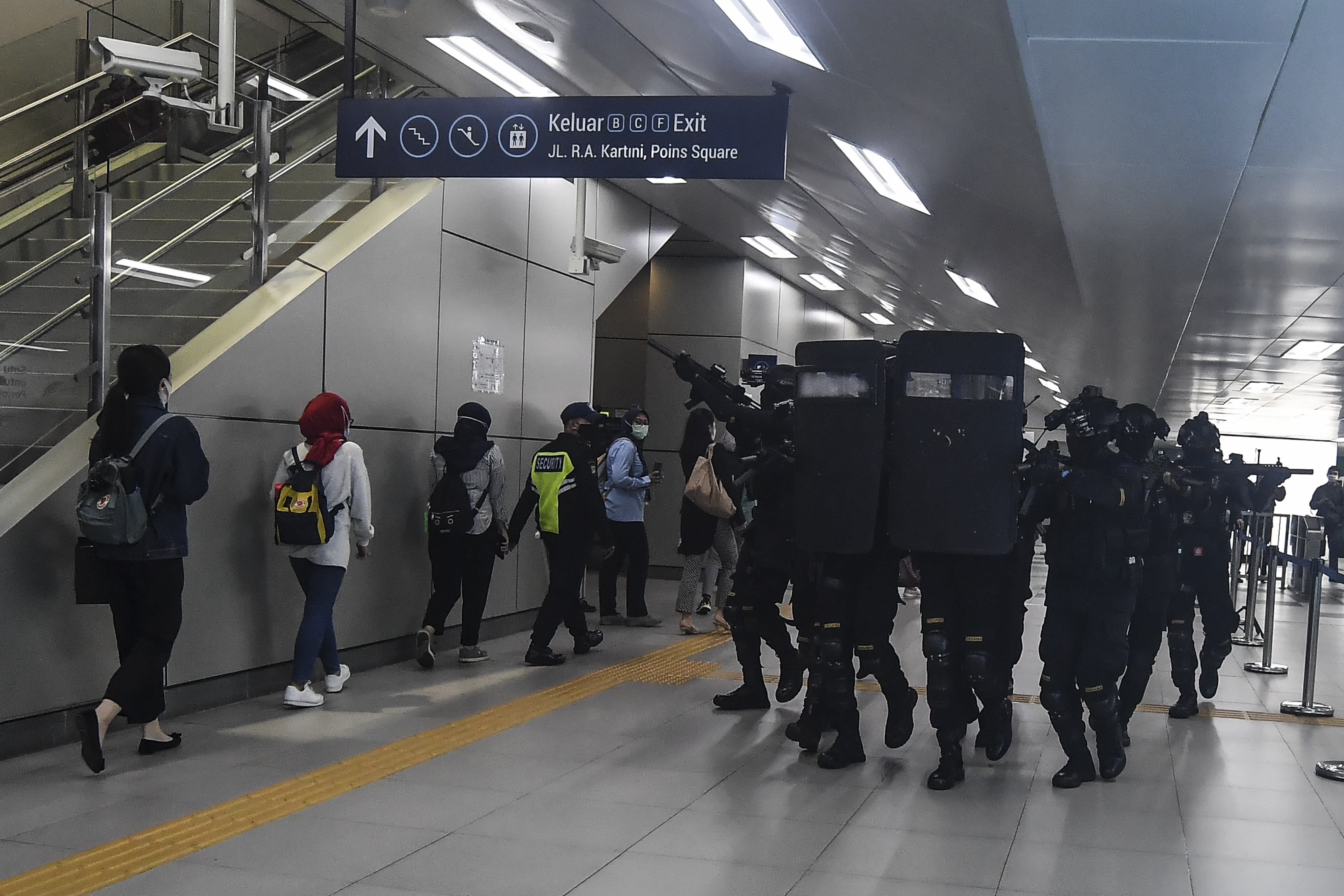 Simulasi Penanganan Serangan Terorisme