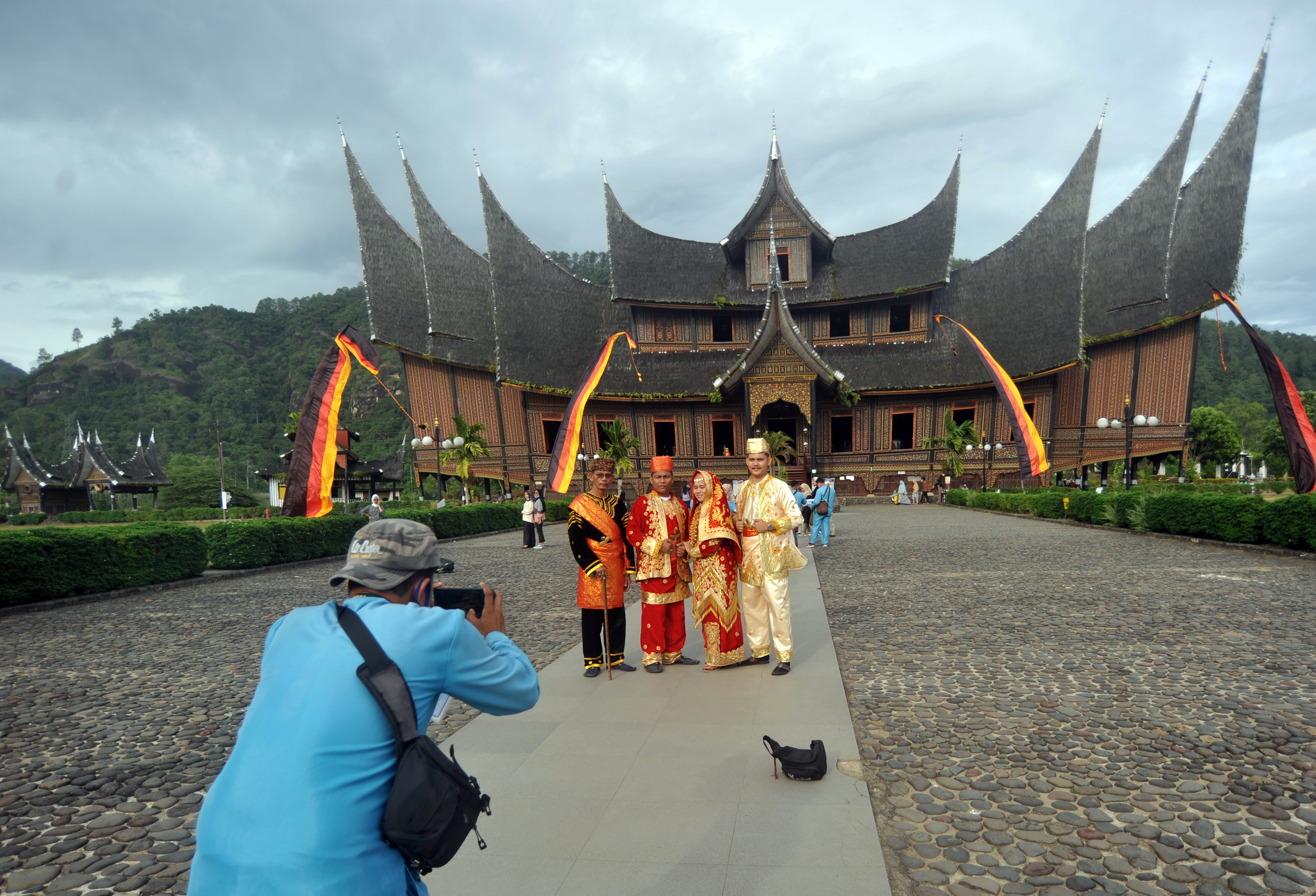Protokol Kesehatan Bagi Pengunjung di Istano Basa Pagaruyung