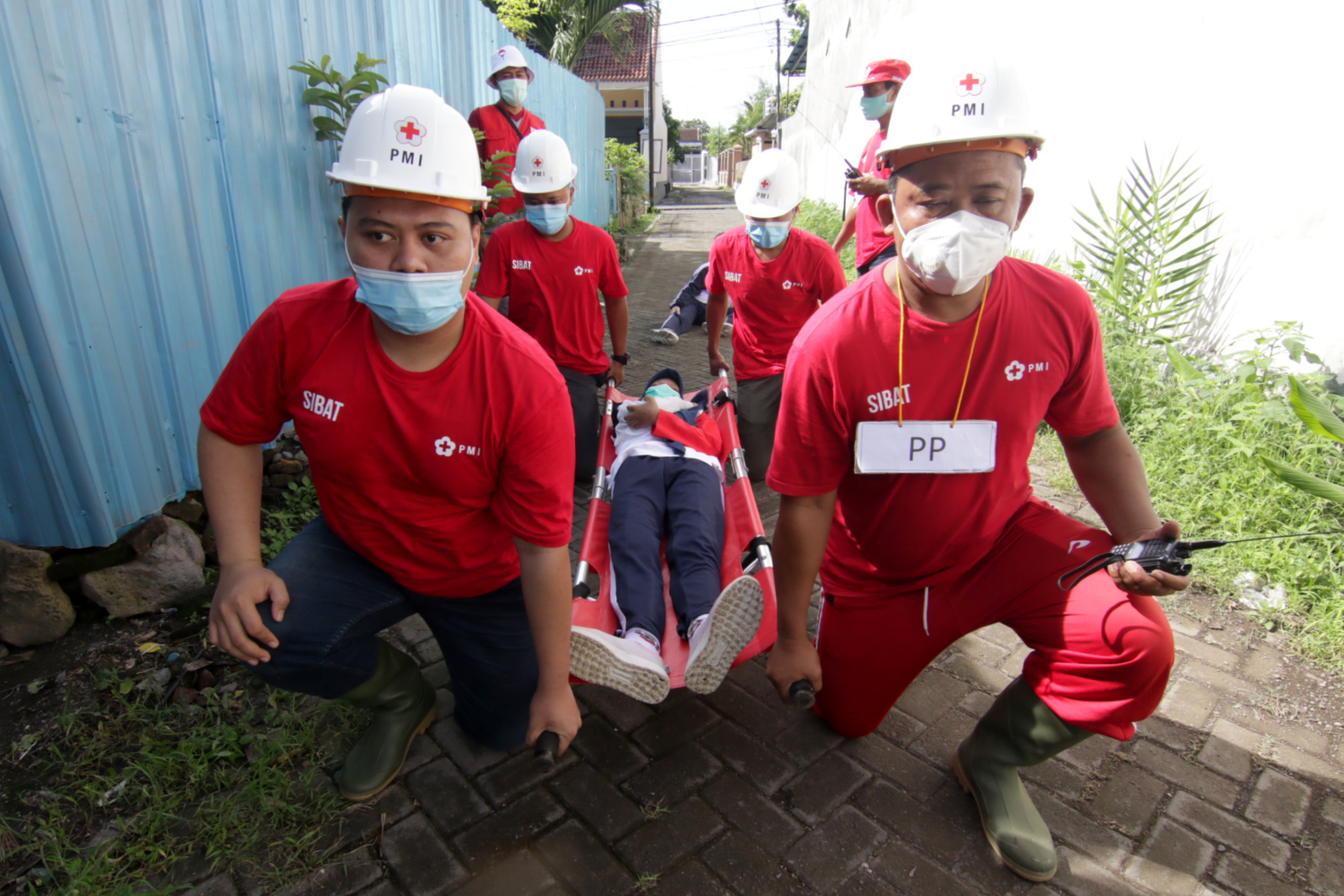 Simulasi Penanggulangan Bencana Alam