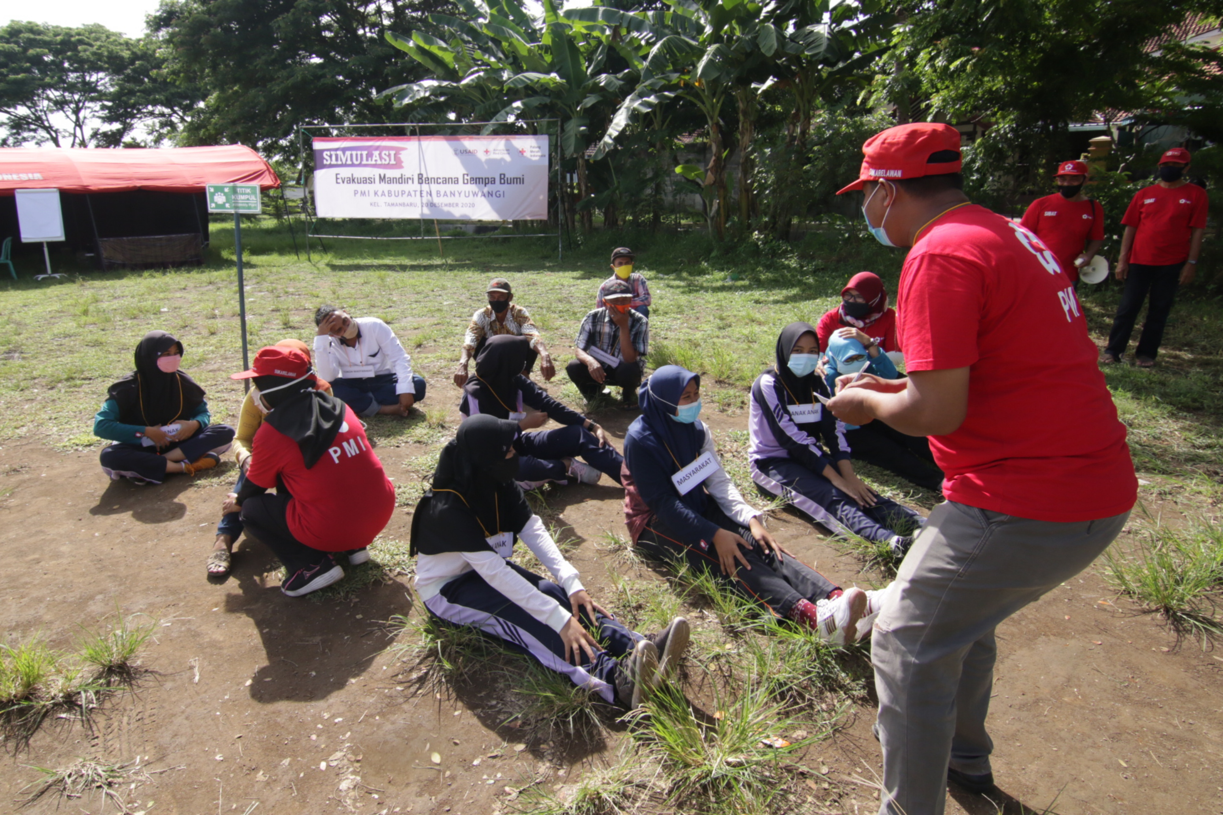 Simulasi Penanggulangan Bencana Alam