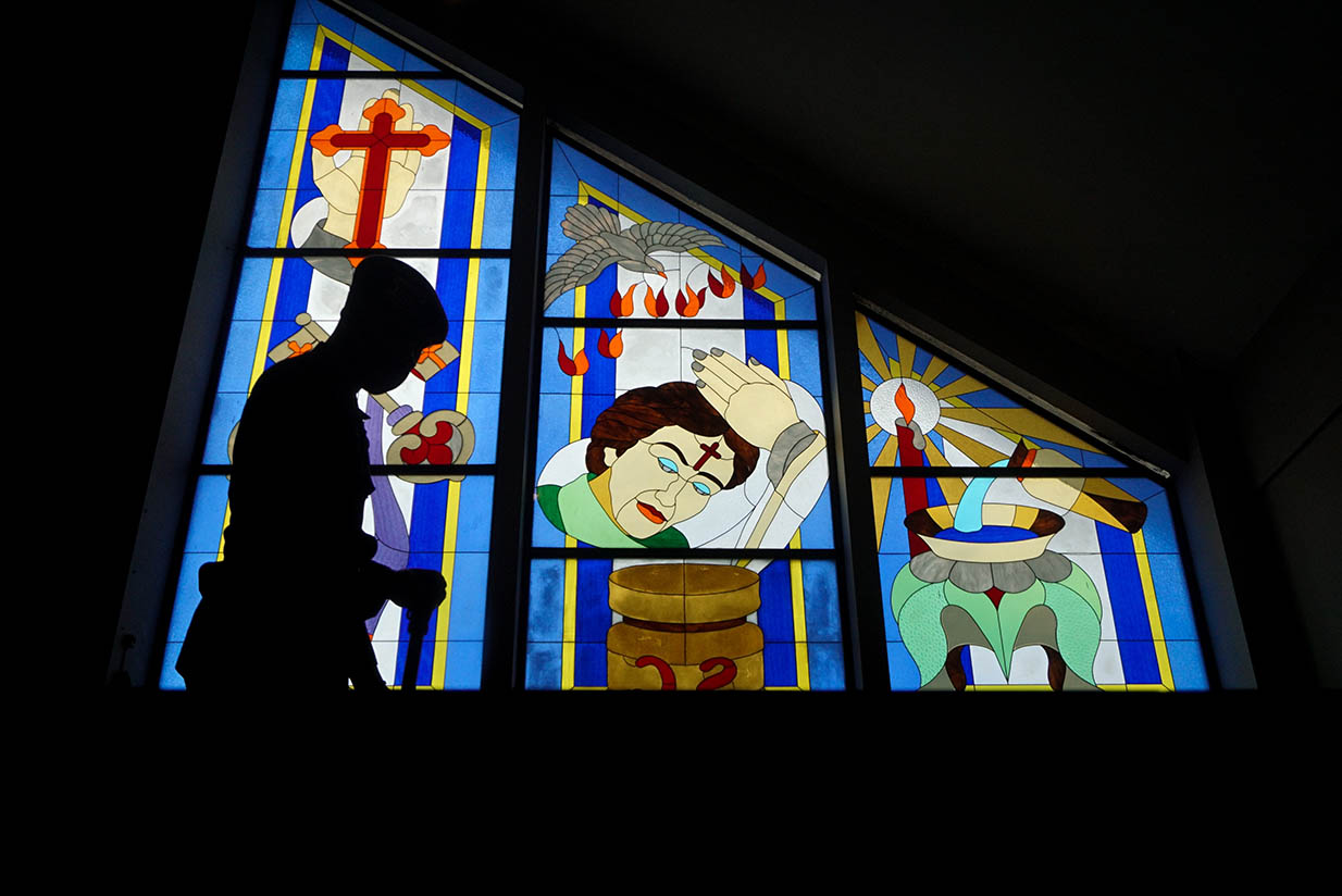 Sterilisasi Jelang Ibadah Hari Natal