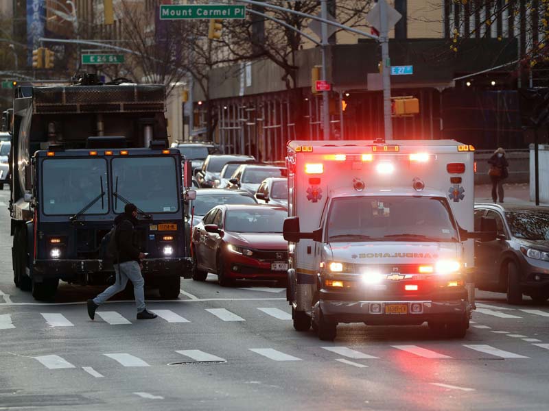 Lonjakan Kasus Covid-19 di New York