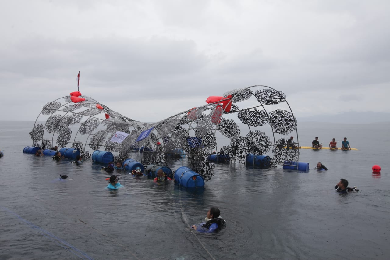 Terumbu Karang Karya Seniman Teguh Ostenrik 