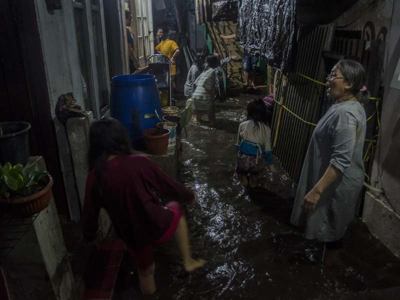 Banjir Rendam Permukiman Di Kota Bandung
