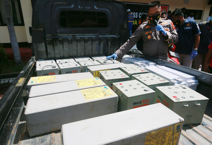 Kasus Pencurian Baterai Menara Telekomunikasi 