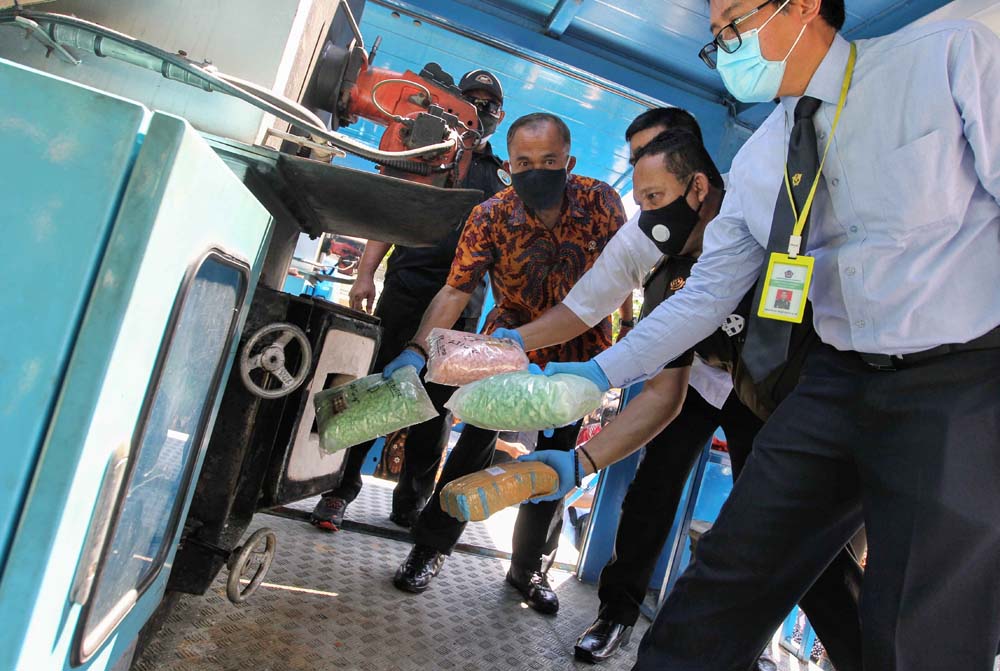 Pemusnahan Barang Bukti Narkotika