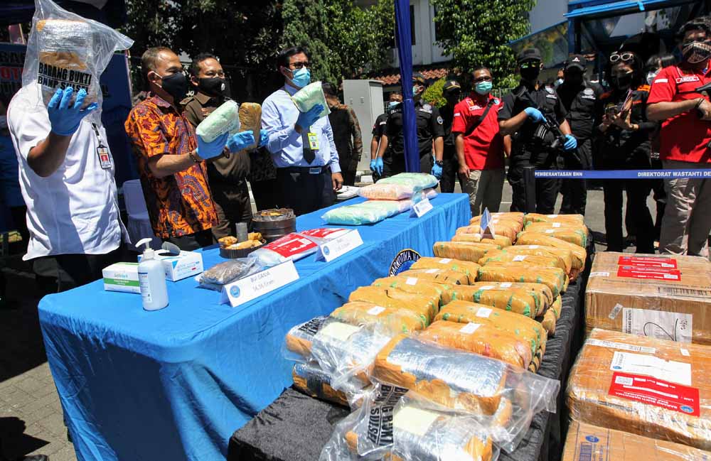 Pemusnahan Barang Bukti Narkotika